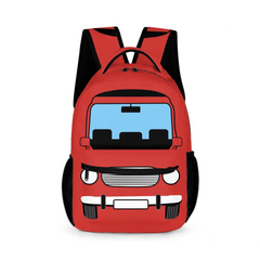 Cruise to School Fun - Custom Cartoon Car Toddler Backpack for Young Explorers