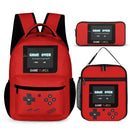 Press Start to Learning - Personalized Game Console Pattern School Backpack for Young Gamers - Joliny