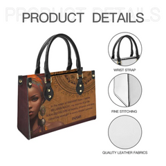 Kaleidoscope of Beauty - Personalized Leather Bag