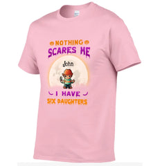 Nothing Scares Me Personalized Halloween T-Shirt