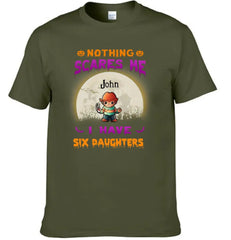 Nothing Scares Me Personalized Halloween T-Shirt