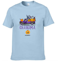 Fun with Pumpkins - Name Customized Halloween T-Shirts