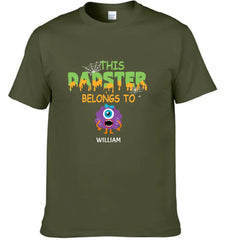 Dadster Momster T Shirt Halloween Gift