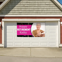 Personalized Retirement Banner-Happy Retirement