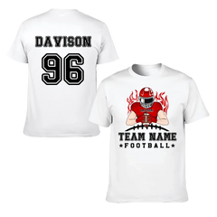 Football Season - Personalized American Football Team Shirt - A Gift for Football Player,Lovers