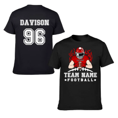 Football Season - Personalized American Football Team Shirt - A Gift for Football Player,Lovers