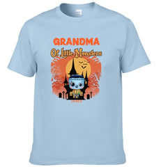 Grandma of Little Monsters - Family Personalized Custom T-shirts, a gift for Grandma and Grandpa