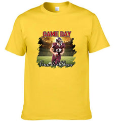 Personalized Photo Customized Name Customized Custom Team Name - Football Game Day Personalized T-Shirts - Gifts for Football Fans