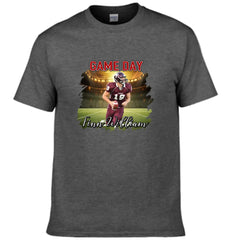 Personalized Photo Customized Name Customized Custom Team Name - Football Game Day Personalized T-Shirts - Gifts for Football Fans