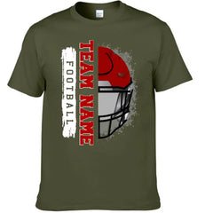 Football Helmet - Personalised Helmets And Name T-shirt - A Gift for Football Players,Lovers