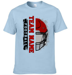 Football Helmet - Personalised Helmets And Name T-shirt - A Gift for Football Players,Lovers