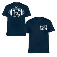 Support Football - Personalised Matchday 2 Sided T-Shirt - A Gift For Mom