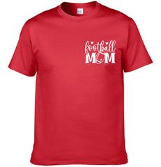 Support Football - Personalised Matchday 2 Sided T-Shirt - A Gift For Mom