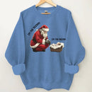Santa & Little Baby Patterns Custom Clothing - Personalized Name Christmas Sweatshirt - Christmas Gift For Friend,Family - Joliny