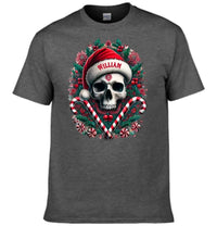 Customized Christmas Themed Skull Pattern Costumes - Personalized Name Christmas Costumes - A Gift For Yourself,Friend,Family,colleagues - Joliny