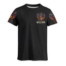 Customized Dragon Pattern Clothing - Personalized Name Oriental Dragon And Sword Full Width Printed Costume - A Gift Fmartial Arts Enthusiastor,Friend,Men - Joliny