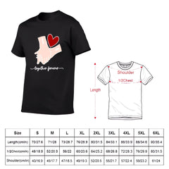 Customized Couple Clothing - Holding Hands Love Pattern Costume with Personalized Name and Theme Text - A Gift For Boyfriend,Girlfriend,Husband,Wife