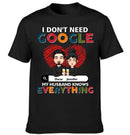 Customized Couple T-shirt - Personalized Character Cartoon Images and Names for Couples Costumes - A Gift For Boyfriend,Girlfriend,Husband,Wife - Joliny