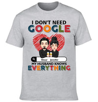 Customized Couple T-shirt - Personalized Character Cartoon Images and Names for Couples Costumes - A Gift For Boyfriend,Girlfriend,Husband,Wife - Joliny