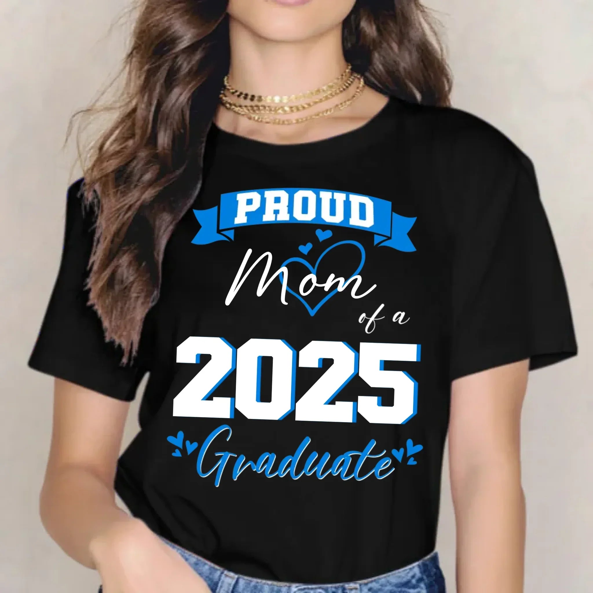 Customized Graduation Themed T-shirt - Personalized Name and Year Graduation Season Clothes - A Gift For Family,Graduate Parents