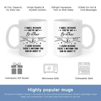 Customized Family Mugs - Personalized Minimalist Mug with Family Theme and Name - A Gift For Family,Dad,Mom,Sister,Brother