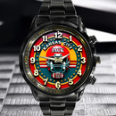 Custom Football Watch – Personalized Name & Number, Kansas City Fan Gift, Sports Lover Timepiece - Joliny