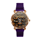 Customized Steampunk-Style Watch – Retro Gear and Engine Pattern Watch with Personalized Name Design - A Gift For Friend,Family,Mechanical Enthusiast - Joliny