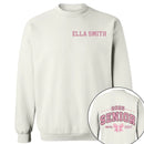 Customized Graduation Themed T-shirts - Clothes with Personalized Names and Years on the Back Featuring Double-sided Printed Bow patterns- Gifts for Family,Grandchildren,Graduate - Joliny