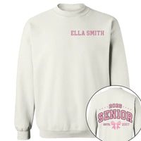 Customized Graduation Themed T-shirts - Clothes with Personalized Names and Years on the Back Featuring Double-sided Printed Bow patterns- Gifts for Family,Grandchildren,Graduate - Joliny