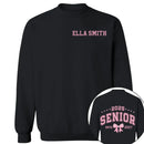 Customized Graduation Themed T-shirts - Clothes with Personalized Names and Years on the Back Featuring Double-sided Printed Bow patterns- Gifts for Family,Grandchildren,Graduate - Joliny