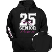 Customized Graduation T-shirt - Personalized Name and Color Graduation-themed Clothing - Gift for Graduate,Grandchildren,BFF,Friend - Joliny