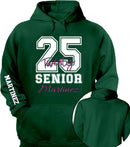 Customized Graduation T-shirt - Personalized Name and Color Graduation-themed Clothing - Gift for Graduate,Grandchildren,BFF,Friend - Joliny