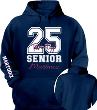 Customized Graduation T-shirt - Personalized Name and Color Graduation-themed Clothing - Gift for Graduate,Grandchildren,BFF,Friend - Joliny