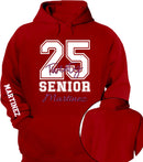 Customized Graduation T-shirt - Personalized Name and Color Graduation-themed Clothing - Gift for Graduate,Grandchildren,BFF,Friend - Joliny