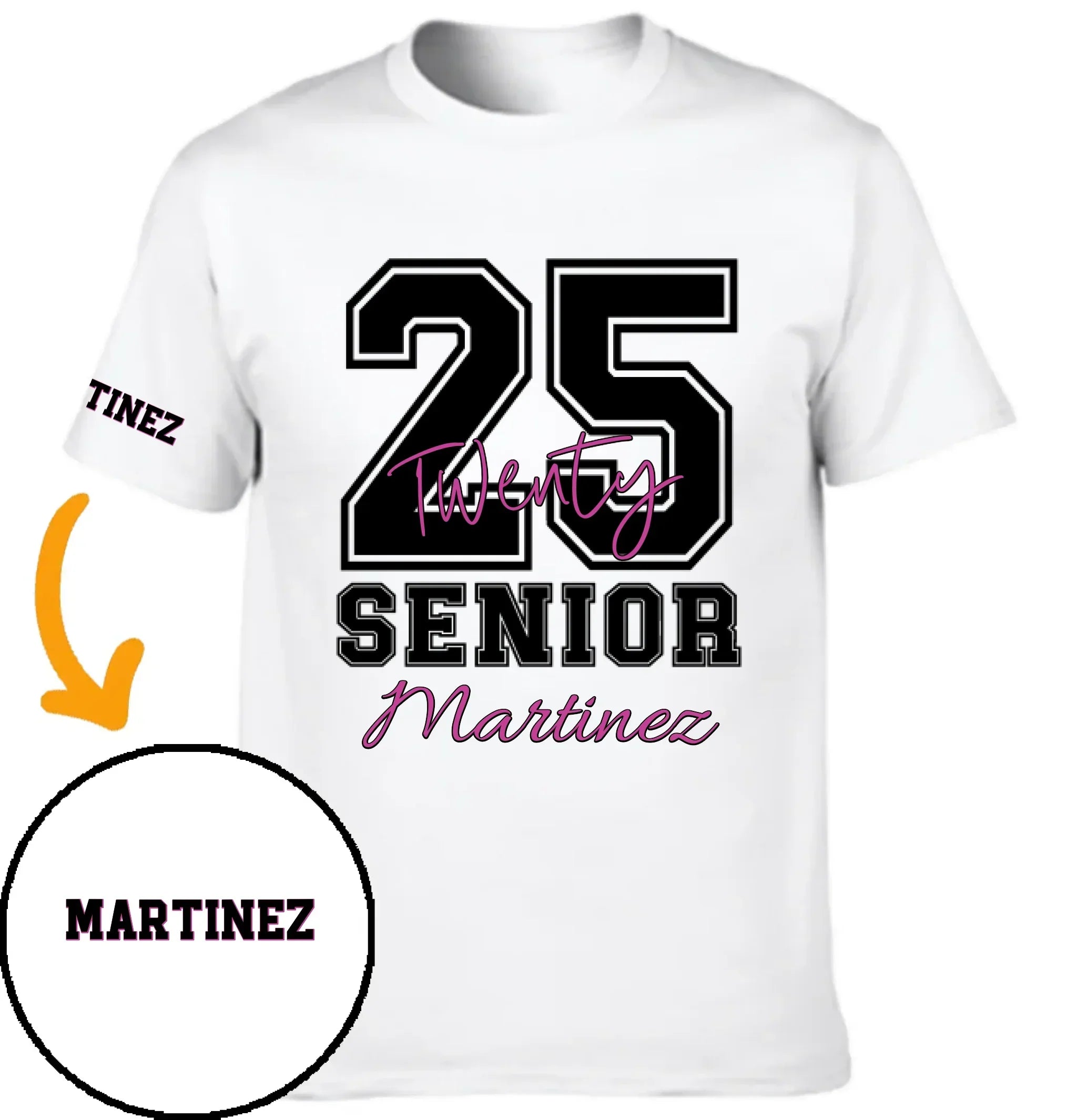 Customized Graduation T-shirt - Personalized Name and Color Graduation-themed Clothing - Gift for Graduate,Grandchildren,BFF,Friend