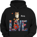 Mandala and Cat - Personalized Cat and Name Clothing - Gift For Family,Friend,Cat Lover,Cat Owner - Joliny