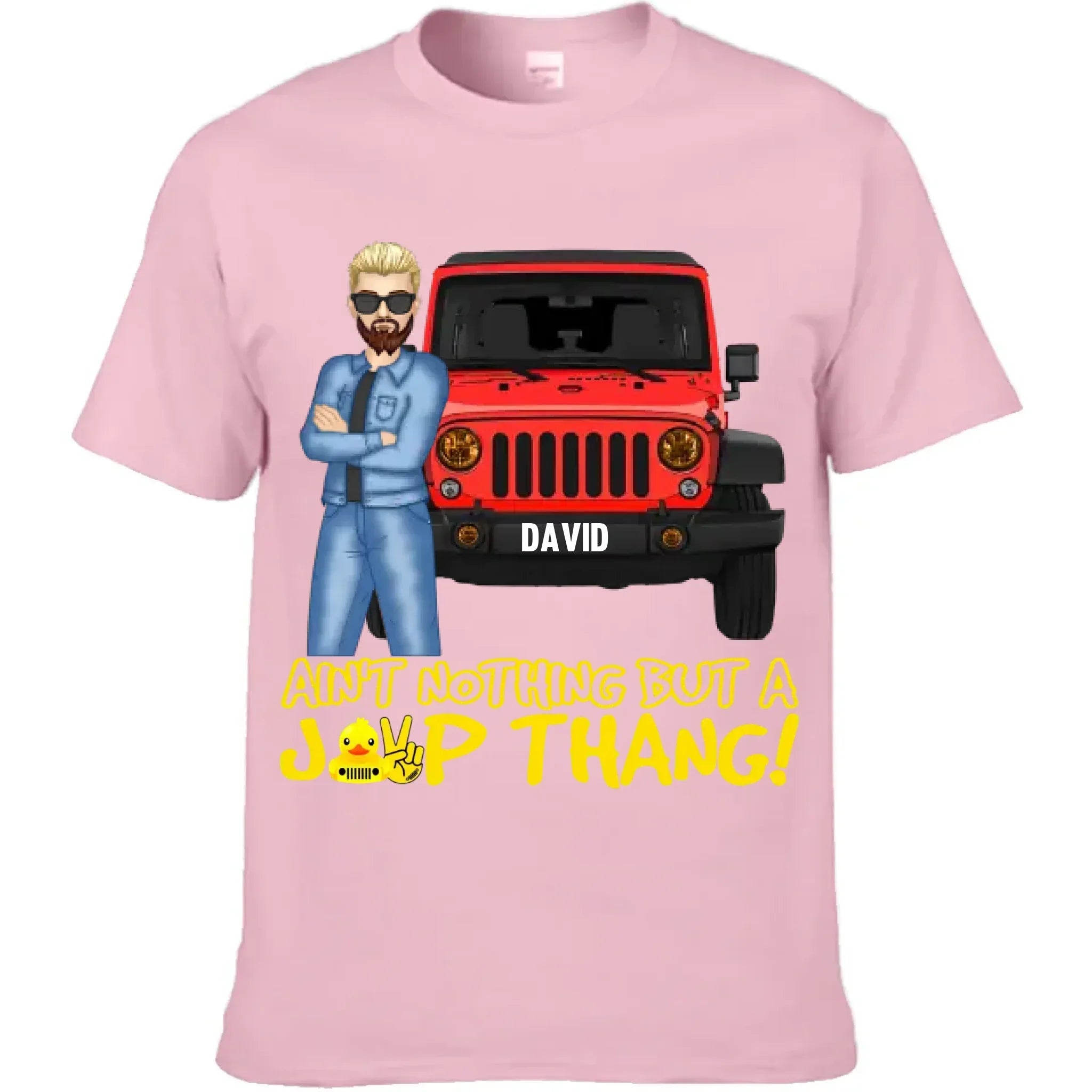 Personalized Ain't Nothing But A Jeep Thang Jeep Lovers T-shirt