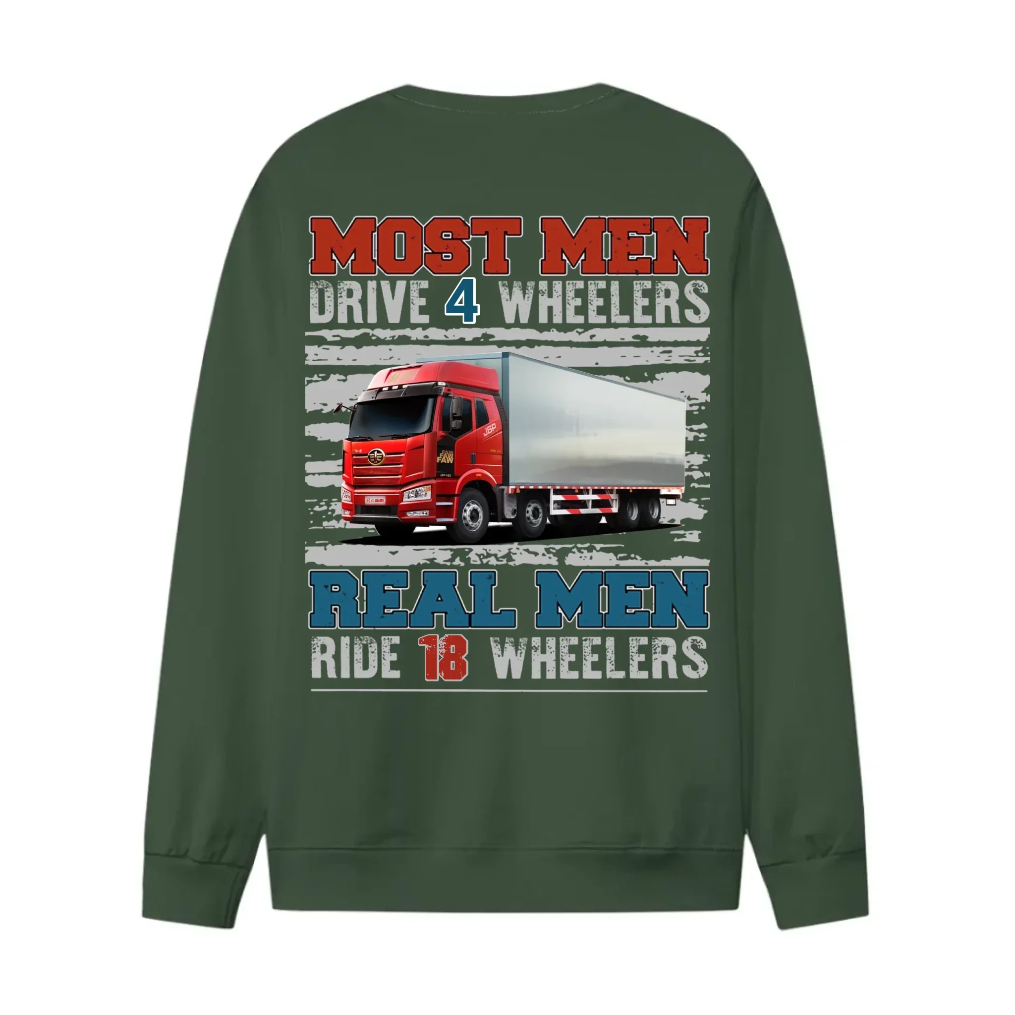 Big Truck Custom Photo T-shirt, Personalized Big Rig Driver T-shirt, Custom Gift for Truck Drivers - Joliny