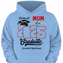 Custom Photo Proud Family Of A Class Of 2025 Graduate Senior - Personalized Graduation T-Shirt - Joliny