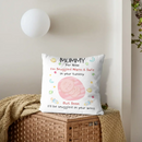 Personalized Baby Blessing Pillow - Custom Keepsake Gift for Newborns & Families - Joliny
