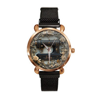 Vintage Sewing Machine - Personalized Sewing Hand Watch - Joliny