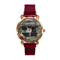 Vintage Sewing Machine - Personalized Sewing Hand Watch - Joliny