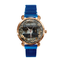 Vintage Sewing Machine - Personalized Sewing Hand Watch - Joliny