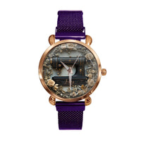 Vintage Sewing Machine - Personalized Sewing Hand Watch - Joliny