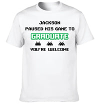 Fun Arcade - Graduation Keepsake Apparel - Custom Names, Year & Icons - Graduate Gifts - Joliny