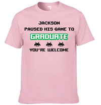 Fun Arcade - Graduation Keepsake Apparel - Custom Names, Year & Icons - Graduate Gifts - Joliny