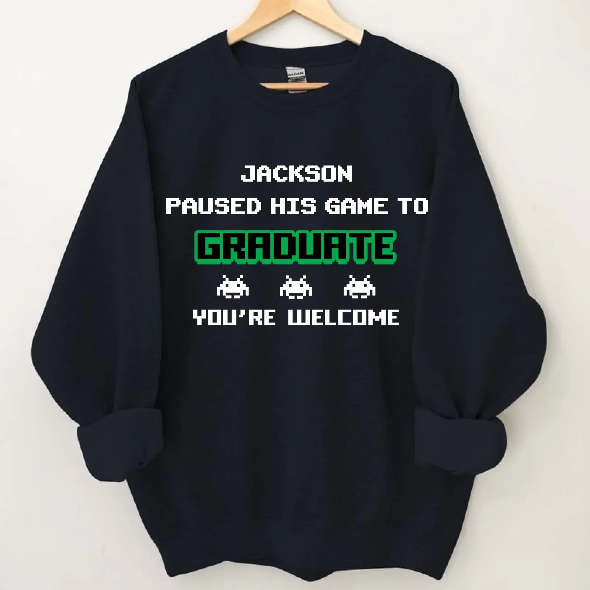 Fun Arcade - Graduation Keepsake Apparel - Custom Names, Year & Icons - Graduate Gifts - Joliny