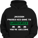 Fun Arcade - Graduation Keepsake Apparel - Custom Names, Year & Icons - Graduate Gifts - Joliny