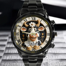 Custom Cow Watch – Personalized Name Engraving & Themed Dial Gift - Joliny