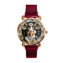 Custom Cow Watch – Personalized Name Engraving & Themed Dial Gift - Joliny